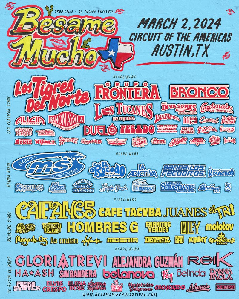 Besame Mucho Festival 2024 Austin Kori Charleen