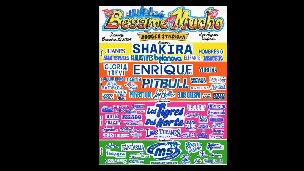 El Bésame Mucho Festival revela su cartel 2024