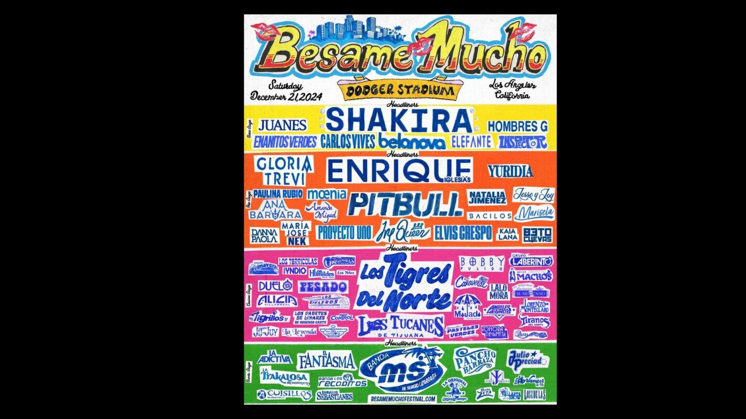 Besame Mucho 2024 Festival Sadye Conchita